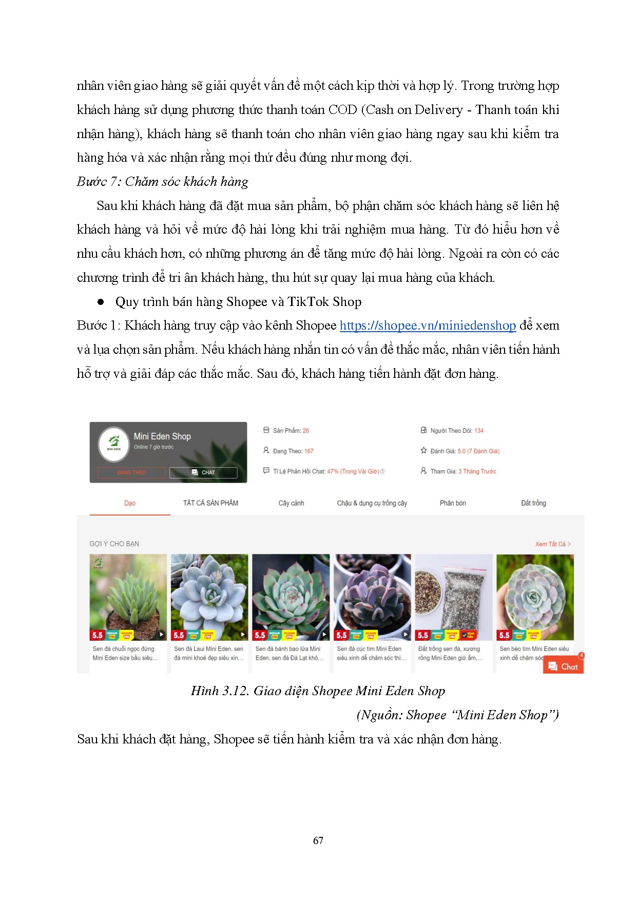 Đồ án tốt nghiệp - Xây dựng và phát triển dự án kinh doanh cây cảnh mini Mini Eden - Trang 80