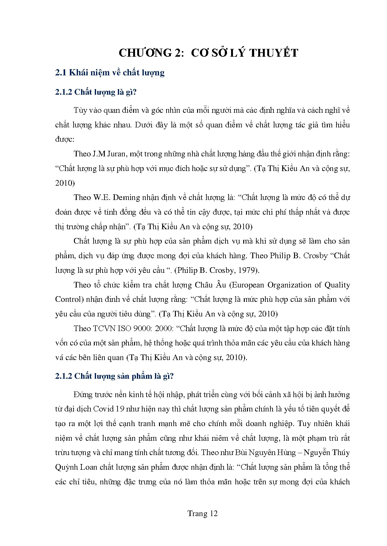 Đồ án tốt nghiệp - Hoàn thiện công tác kiểm soát chất lượng sản phẩm tại nhà máy 1 - Công ty CPĐTTB - Trang 22