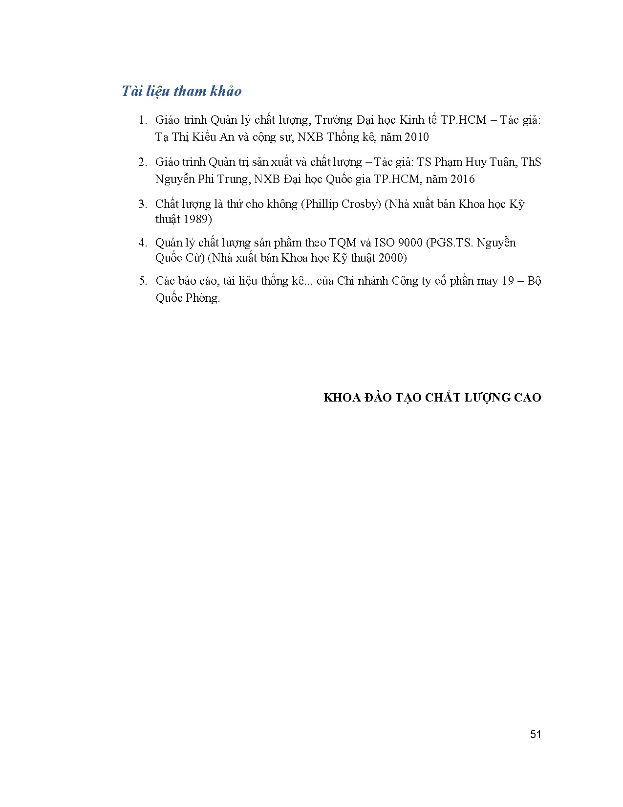 Đồ án tốt nghiệp - Một số biện pháp nhằm nâng cao chất lượng sản phẩm tại chi nhánh CTCPM 1 - BQP - Trang 58