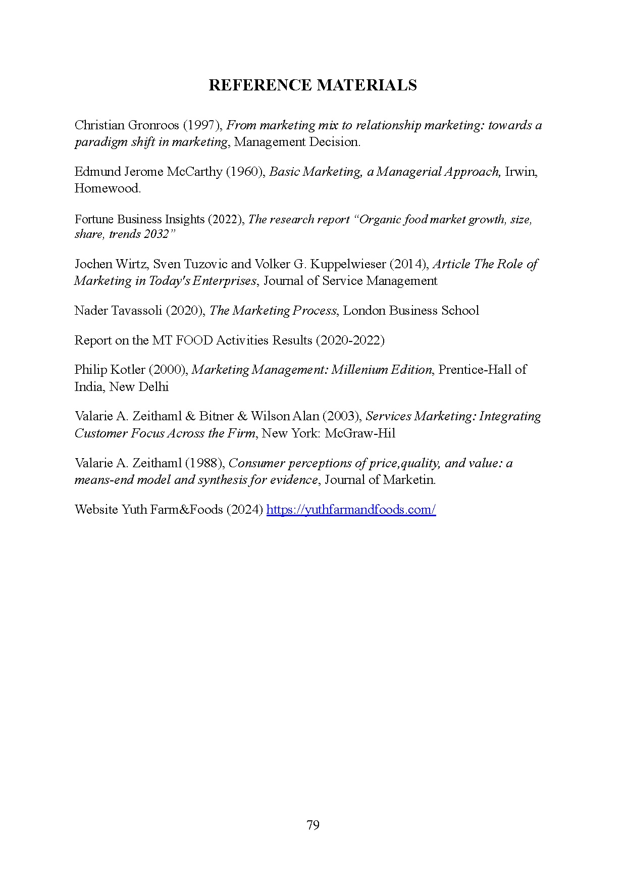 Đồ án tốt nghiệp - Situation analysis and solutions for the marketing mix AOYF &amp; FBOMFPATIECL - Trang 89