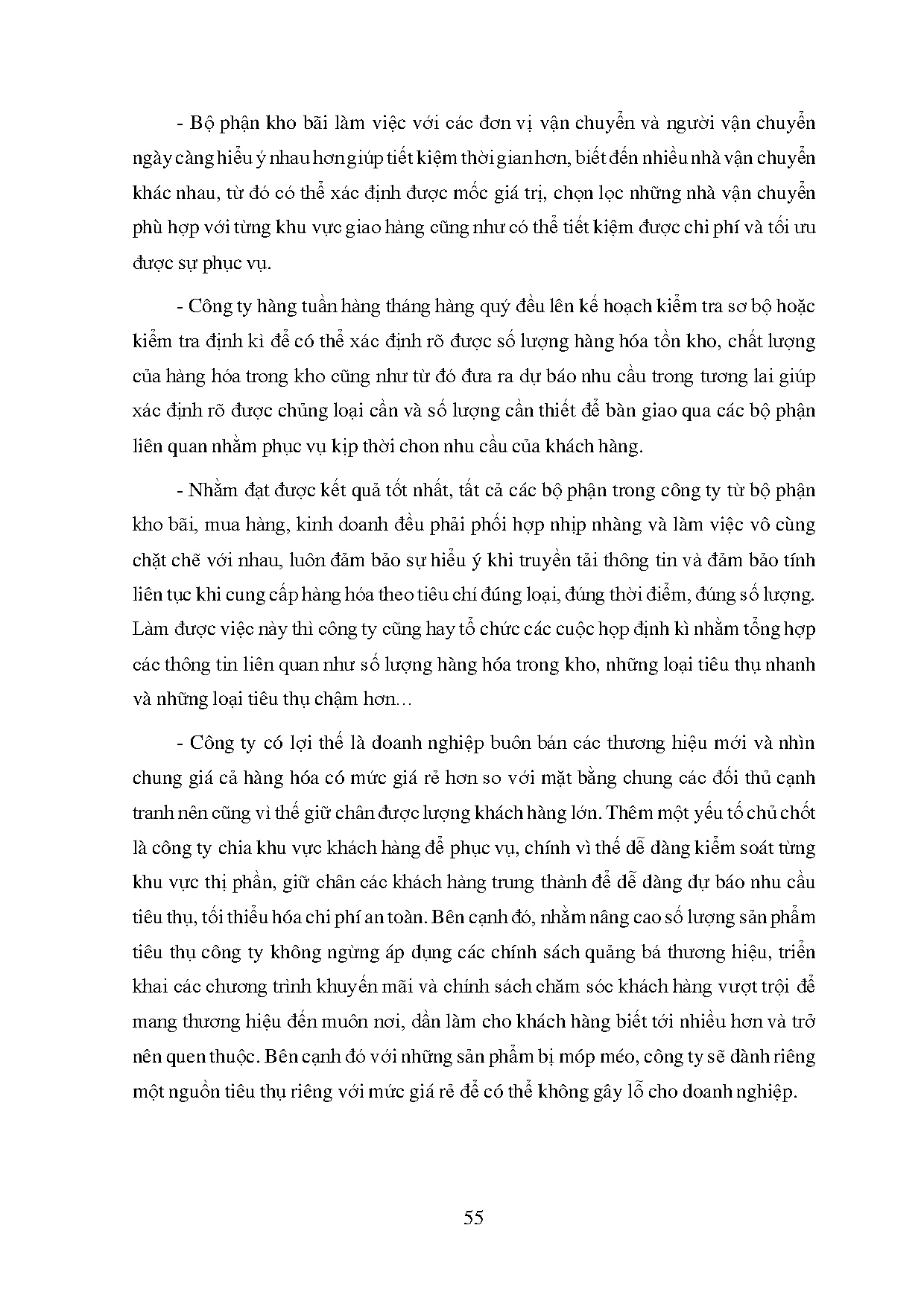 Đồ án tốt nghiệp - Hoàn thiện hoạt động quản lý kho của Công ty TNHH XNK Teco Global - Trang 66