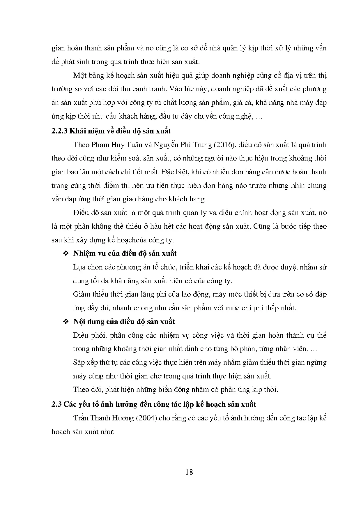 Đồ án tốt nghiệp - Hoàn thiện công tác lập kế hoạch và điều độ sản xuất tại Công ty cổ phần BTLTTĐ 1 - Trang 30