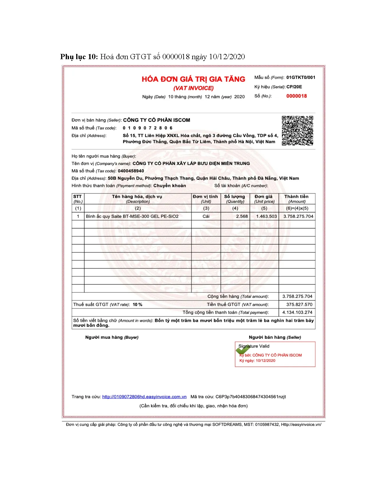 Đồ án tốt nghiệp - Hoàn thiện công tác kế toán công nợ phải thu khách hàng, PTNBVTGTGTTCTCPXLBĐMT - Trang 76