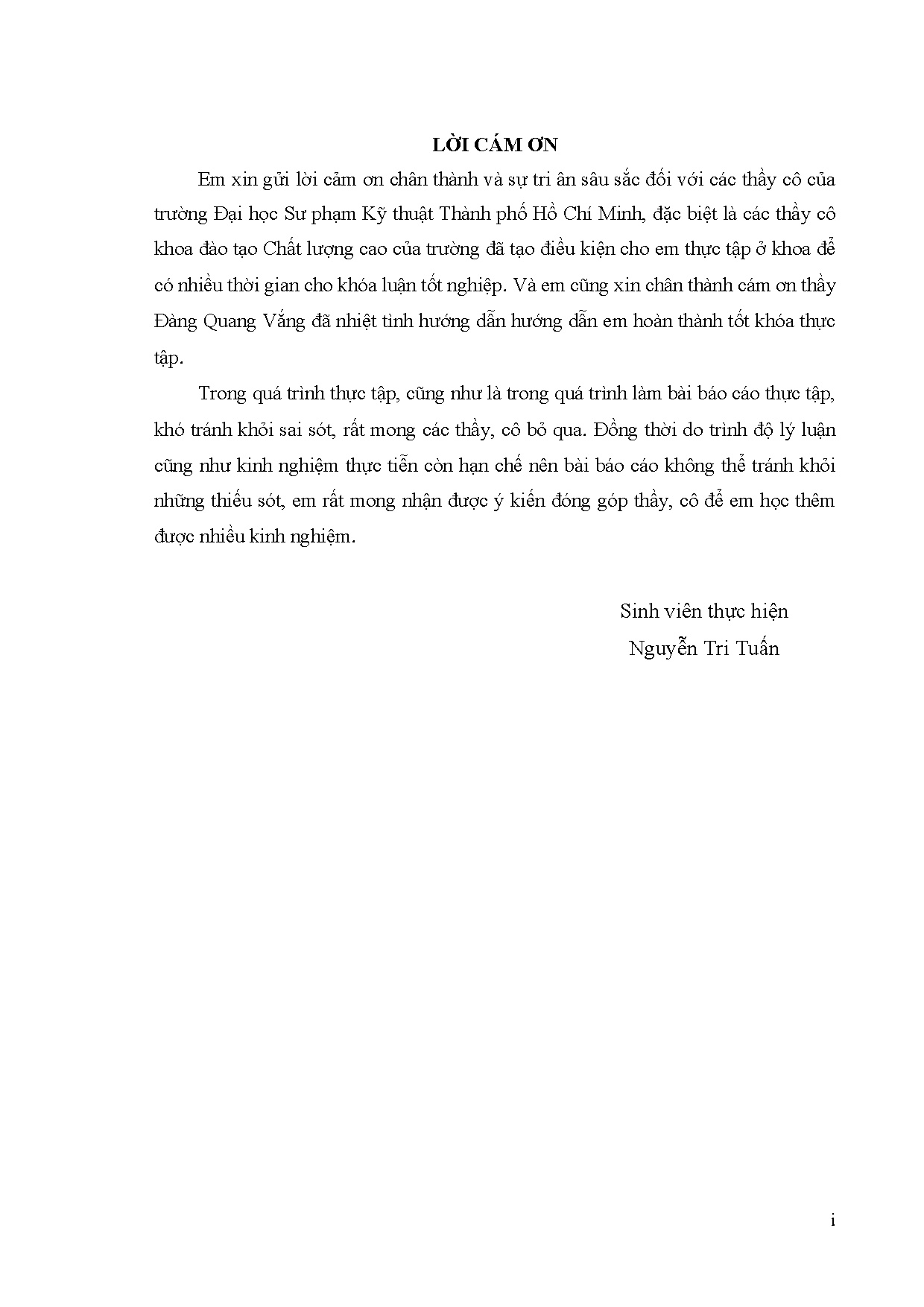 Đồ án tốt nghiệp - Hoàn thiện công tác kế toán tiền lương và các khoản trích theo lương tại CTTĐTM