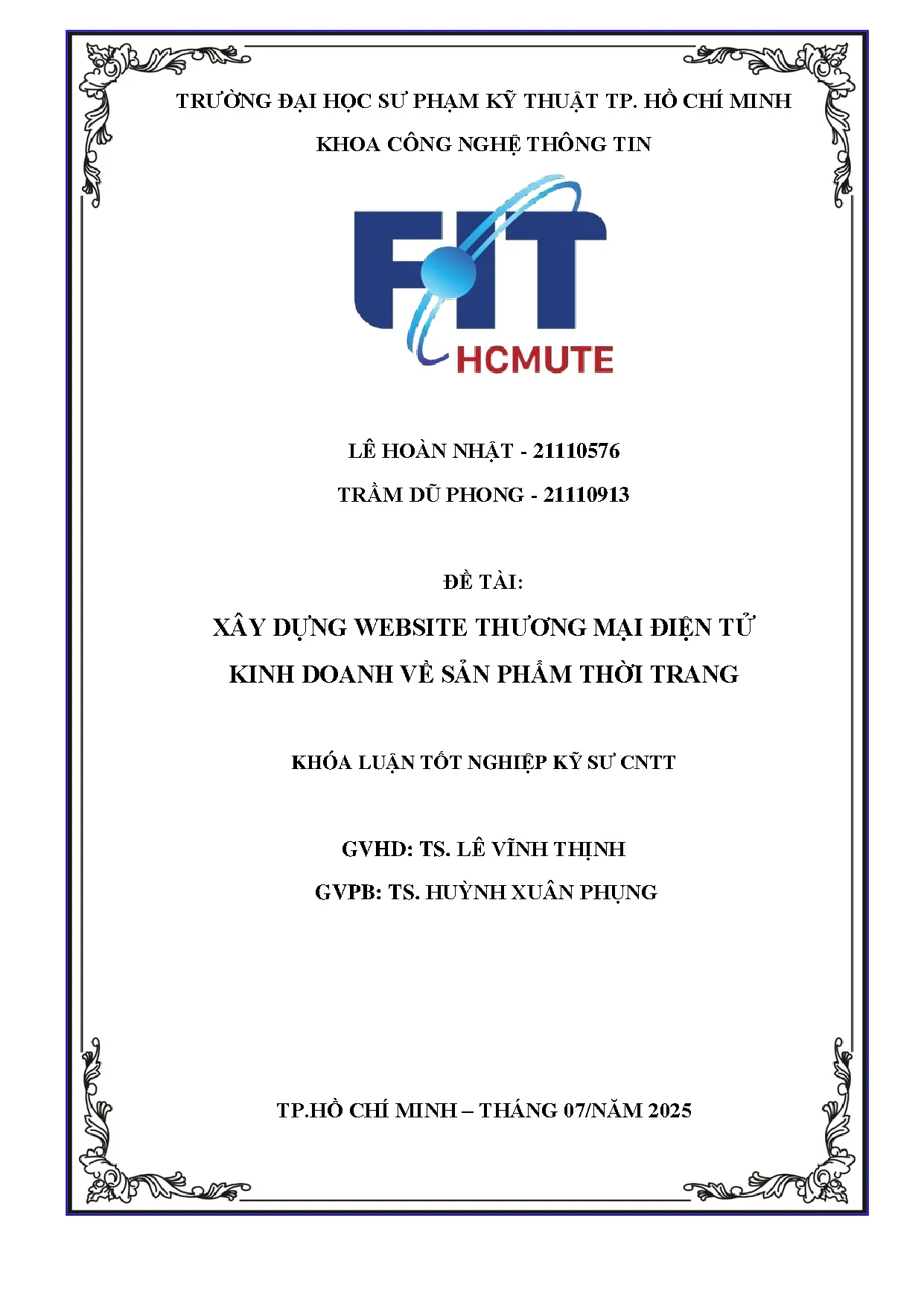 Đồ án tốt nghiệp - Xây dựng website thương mại điện tử kinh doanh về sản phẩm thời trang - Trang 2