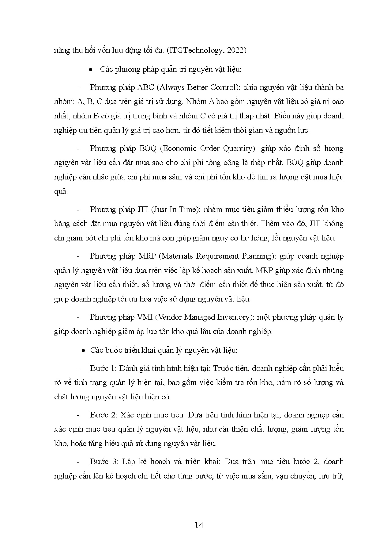 Đồ án tốt nghiệp - Một số giải pháp trong quản trị sản xuất nhằm cải thiện hiệu quả sản XSPRCCCTTD - Trang 23