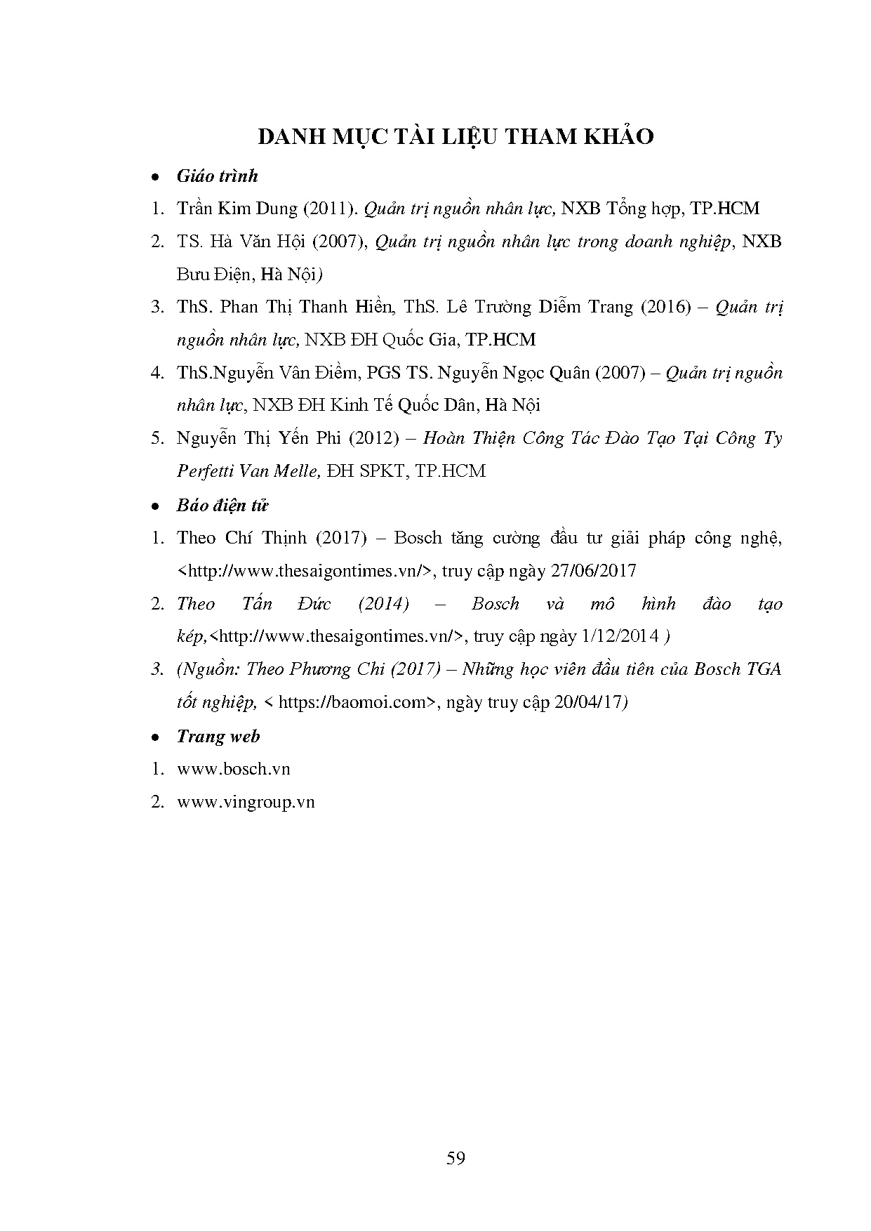 Ảnh một số trang tài liệu