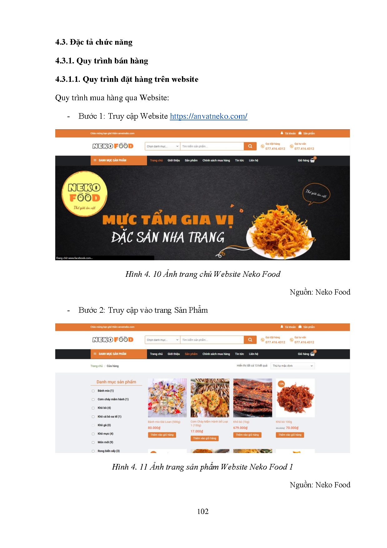 Đồ án tốt nghiệp - Xây dựng và phát triển kinh doanh đa kênh đồ ăn vặt Neko Food - Trang 115