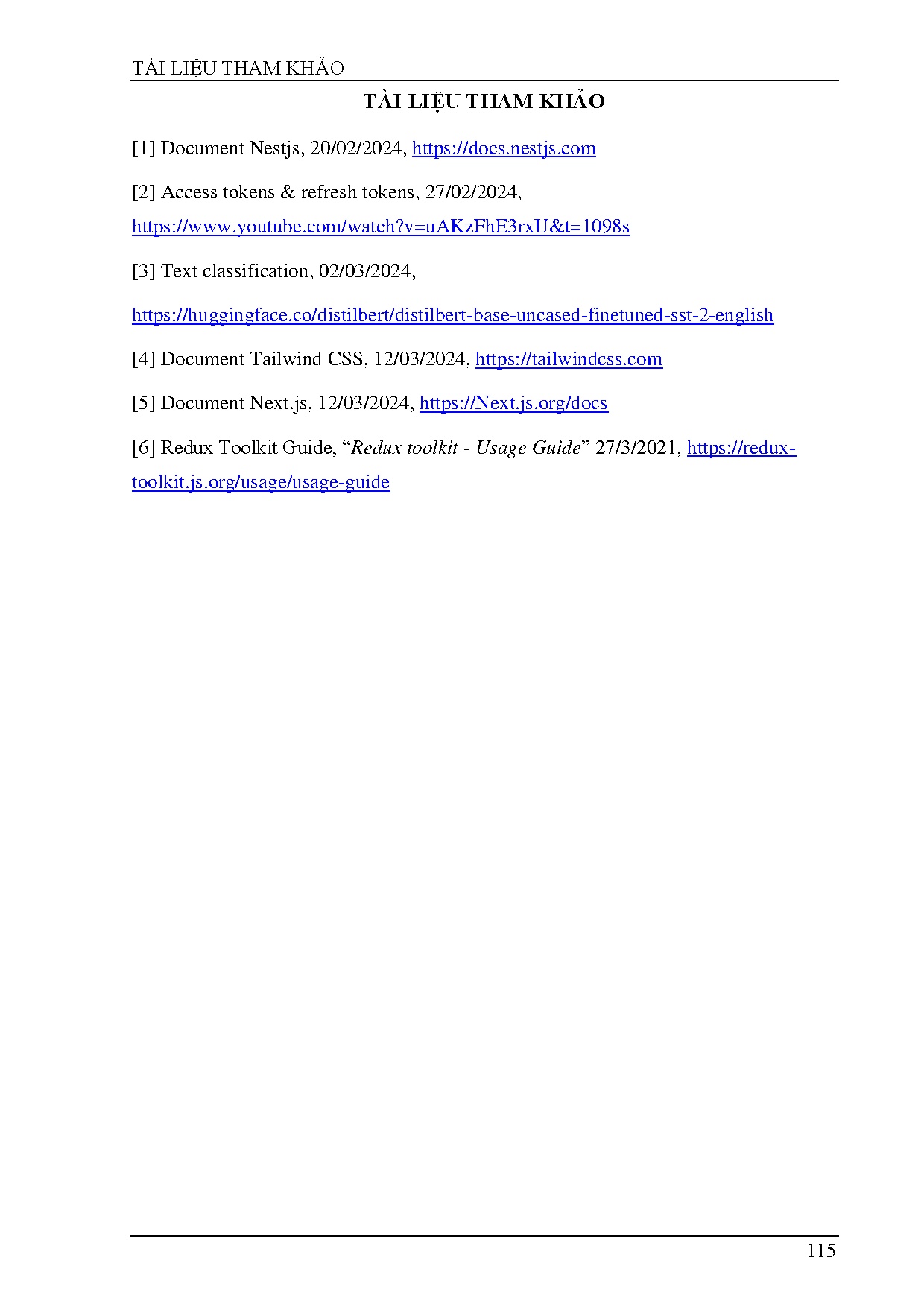 Ảnh một số trang tài liệu