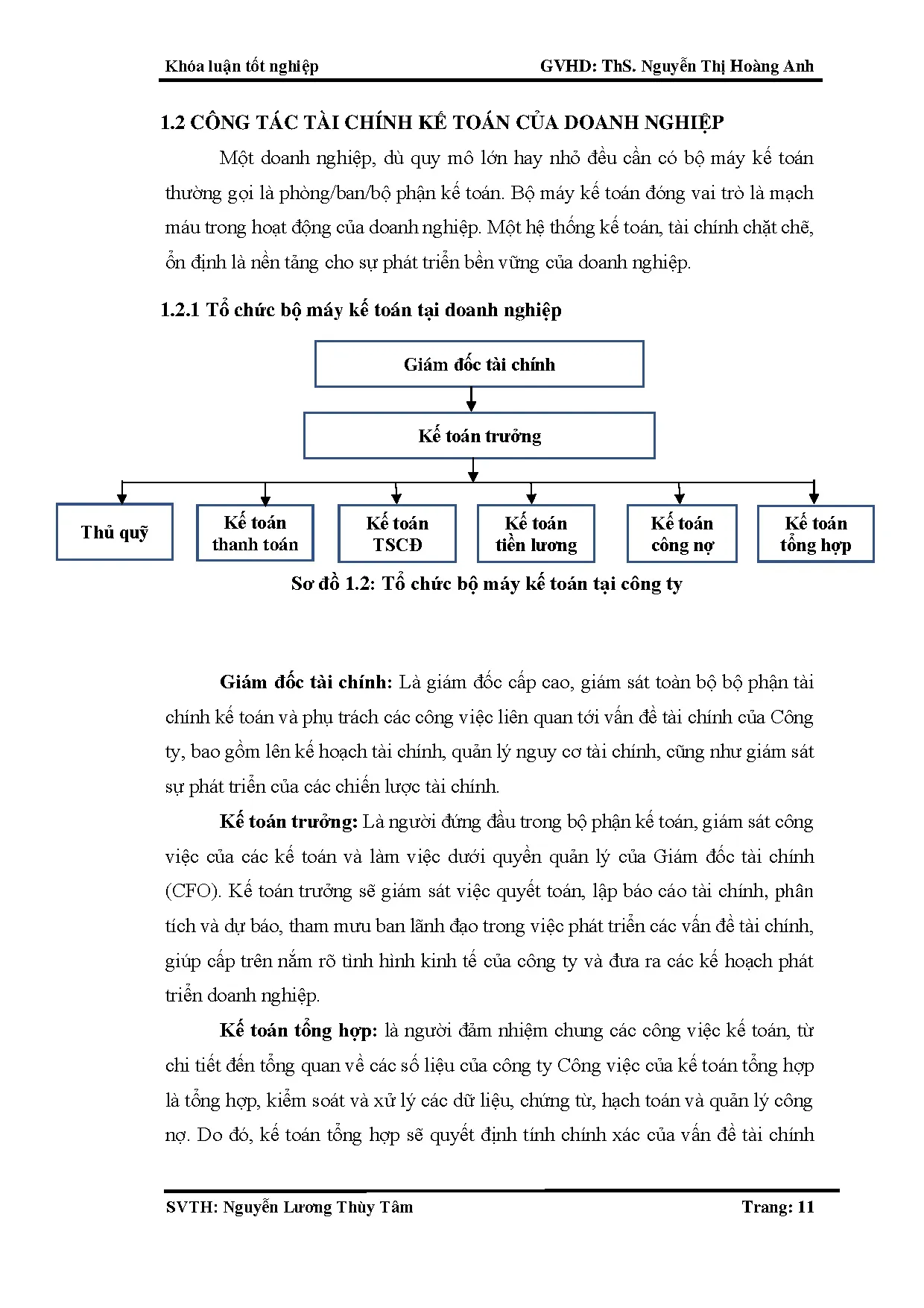Đồ án tốt nghiệp - Kế toán công nợ phải thu khách hàng và phải trả nhà cung cấp tại Công ty TTTVTNVT - Trang 20