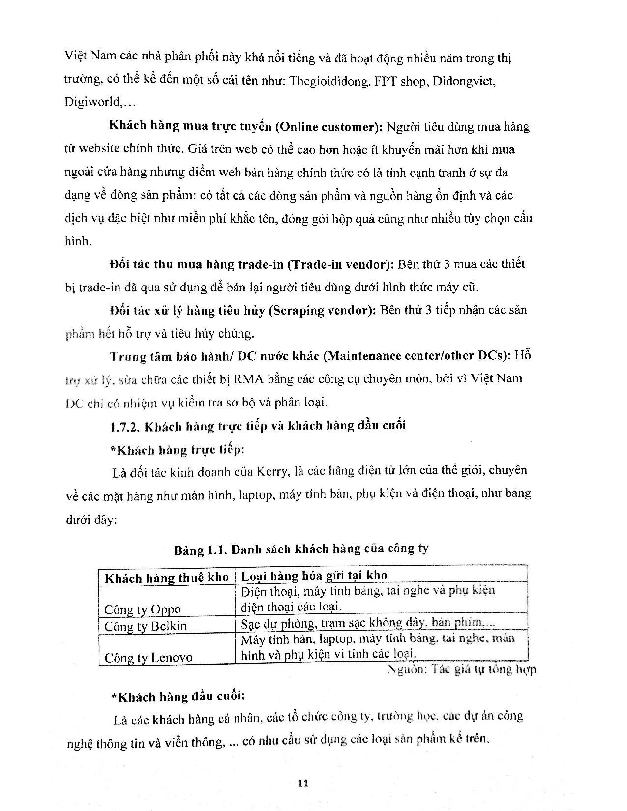 Đồ án tốt nghiệp - Hoàn thiện Hoạt động Xử lý Hàng Trả về của Kho 6 tại Công ty Kerry Integrated LVN - Trang 20