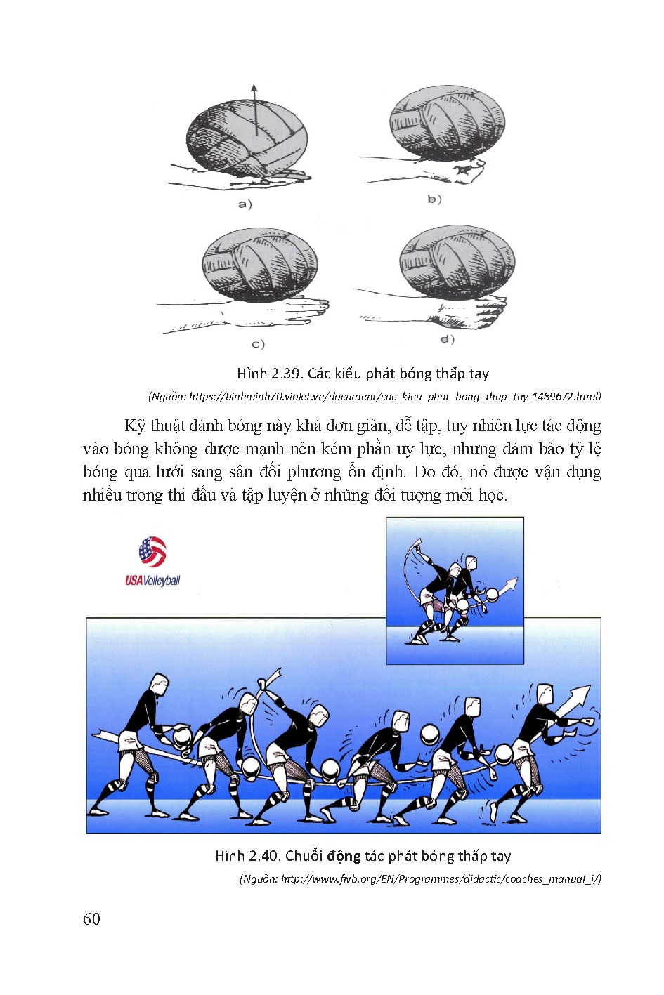 Giáo trình Bóng chuyền (HCMUTE) - Trang 62