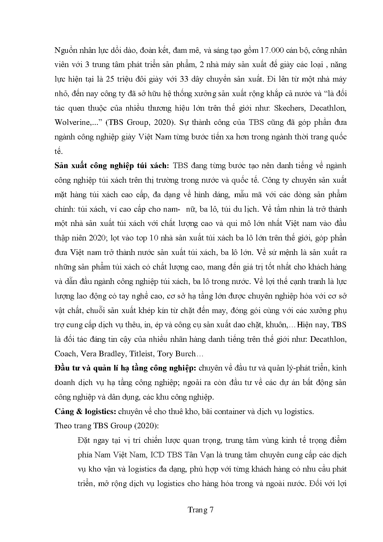 Đồ án tốt nghiệp - Phân tích thực trạng 7 loại lãng phí trong công tác quản lý CLTNM 1 - CTCPĐT . - Trang 17