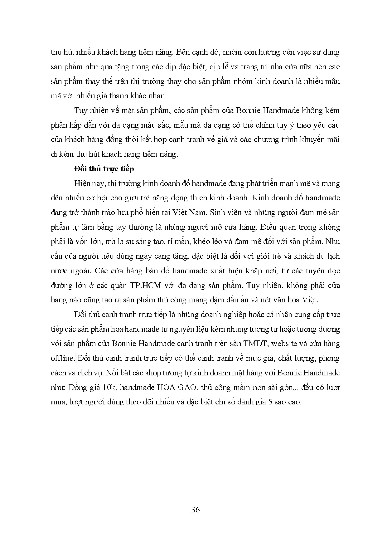 Đồ án tốt nghiệp - Xây dựng và phát triển dự án kinh doanh các mặt hàng handmade từ kẽm NH - Trang 54