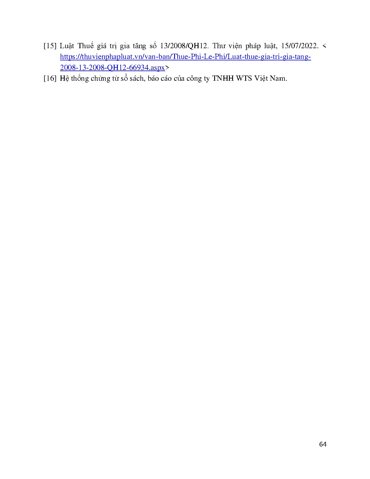 Đồ án tốt nghiệp - Hoàn thiện quy trình lập báo cáo thuế giá trị gia tăng cho khách hàng TCTDVKTWVN - Trang 79