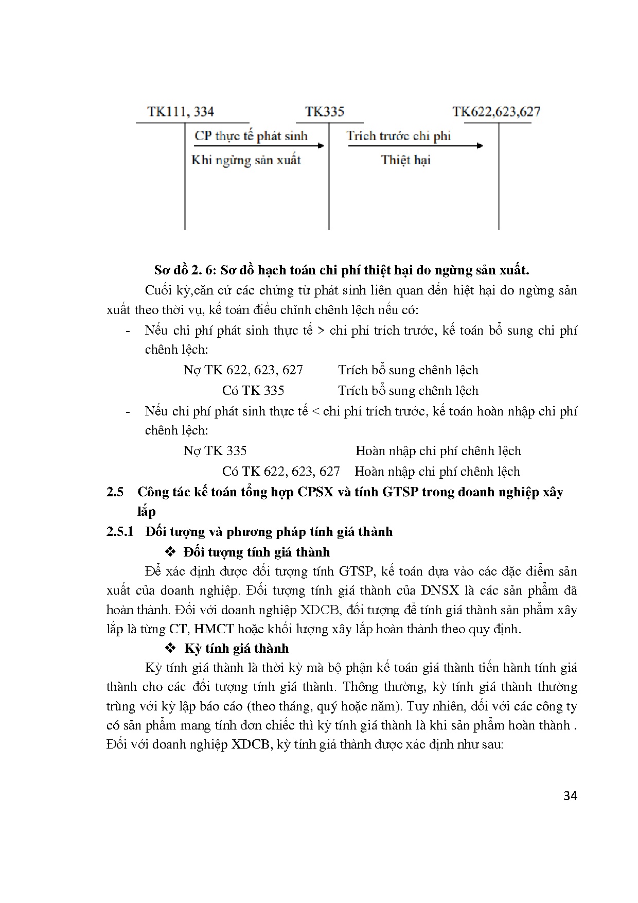 Đồ án tốt nghiệp - Công tác kế toán tập hợp chi phí sản xuất và tính giá thành công TTCCTTĐTVX . - Trang 50