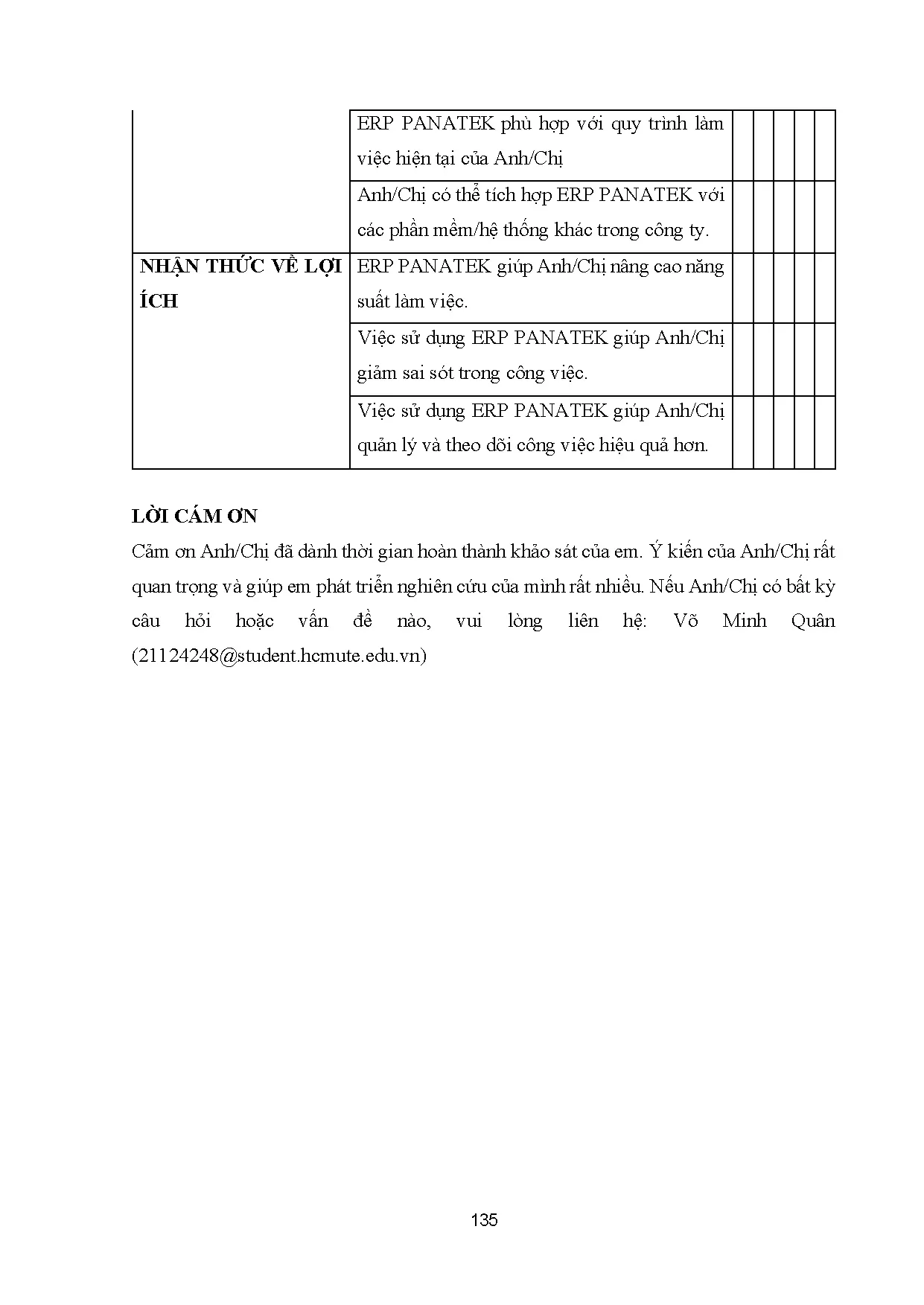Đồ án tốt nghiệp - Apply ERP system to improve the production process at Tien dat Aluminium CL - Trang 135