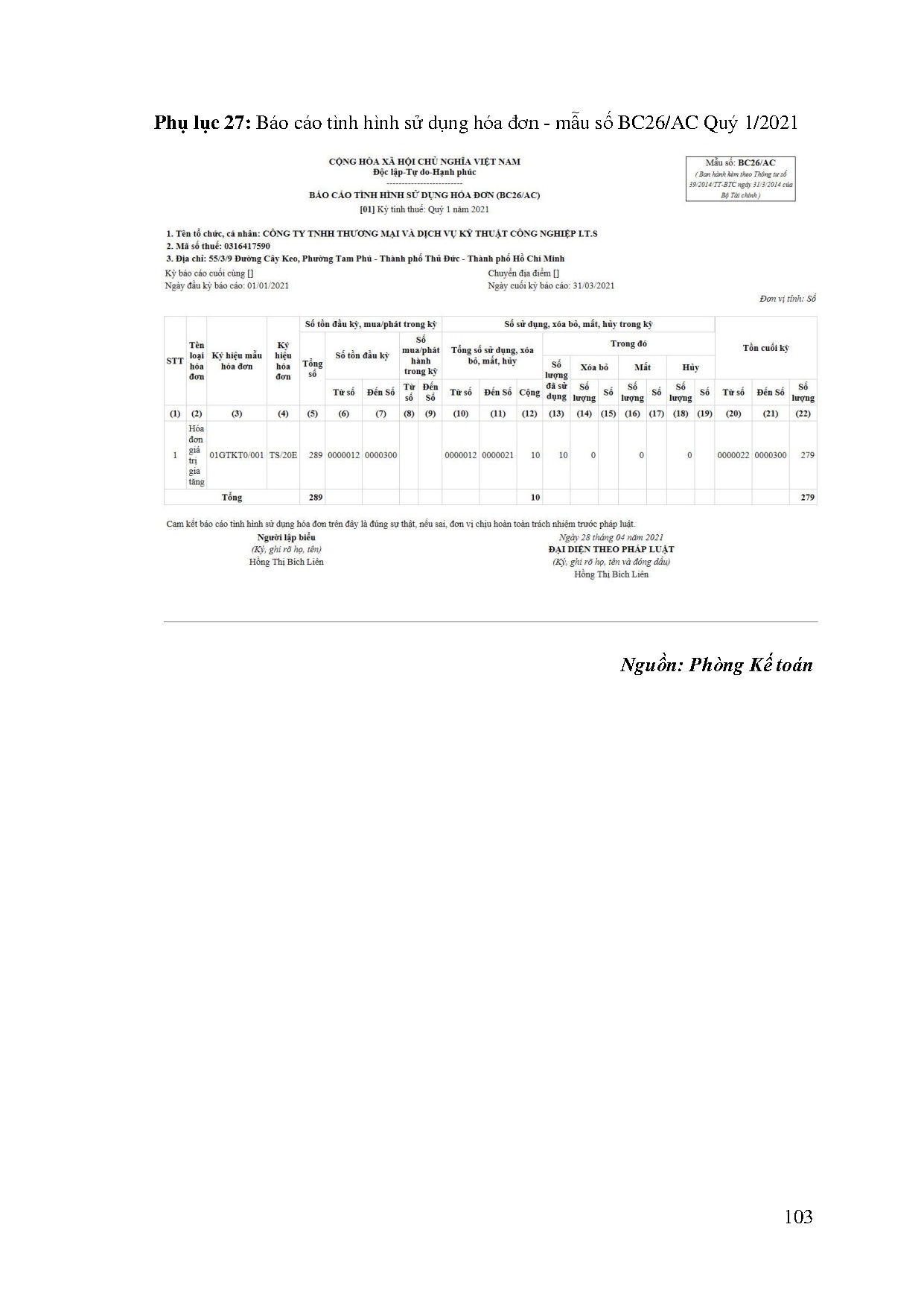 Đồ án tốt nghiệp - Phân tích báo cáo tài chính Công ty sản xuất thương mại DVMVNGĐ 2 - 2 ĐÁTNKCLCNKT - Trang 112
