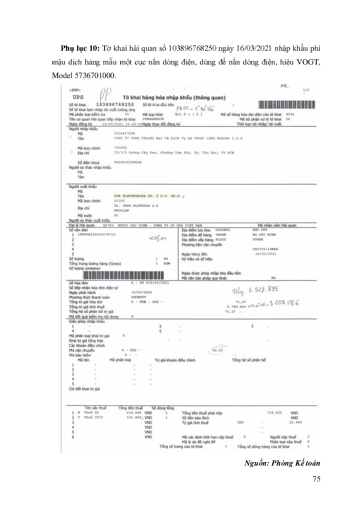 Đồ án tốt nghiệp - Phân tích báo cáo tài chính Công ty sản xuất thương mại DVMVNGĐ 2 - 2 ĐÁTNKCLCNKT - Trang 84