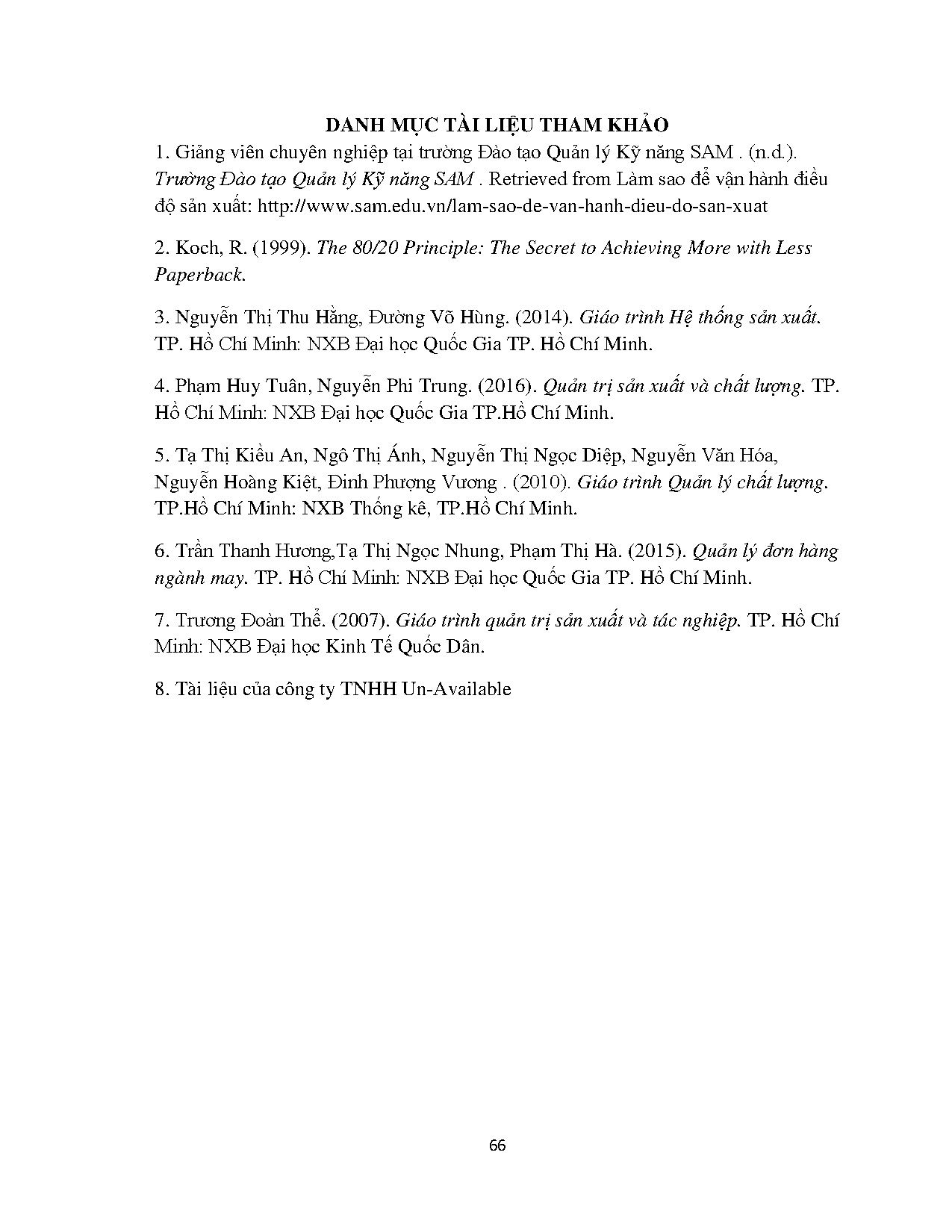 Ảnh một số trang tài liệu