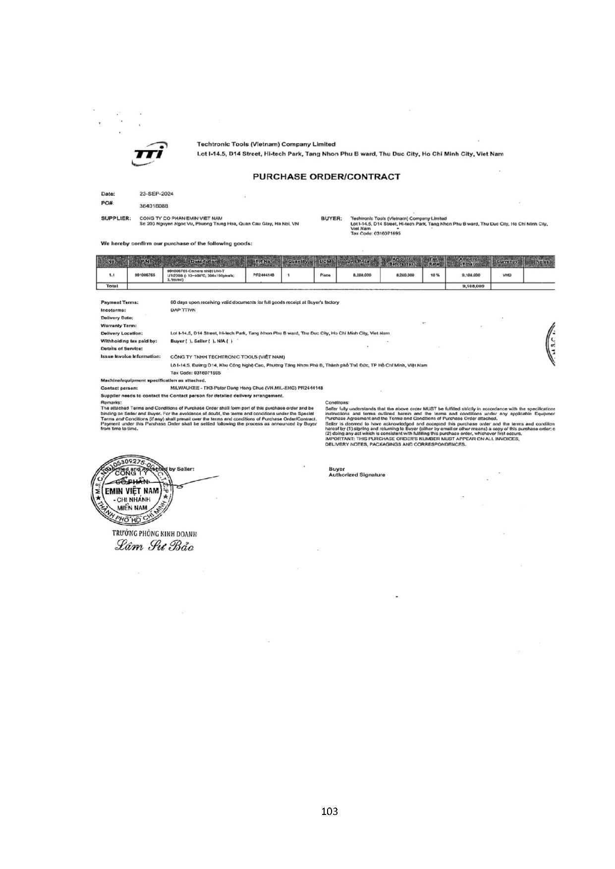 Ảnh một số trang tài liệu