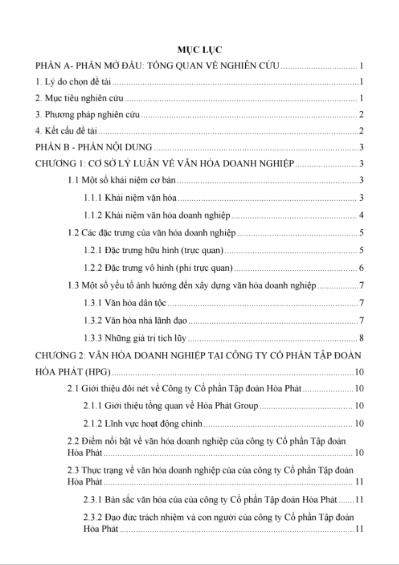 Tiểu luận cuối kỳ VHDN
