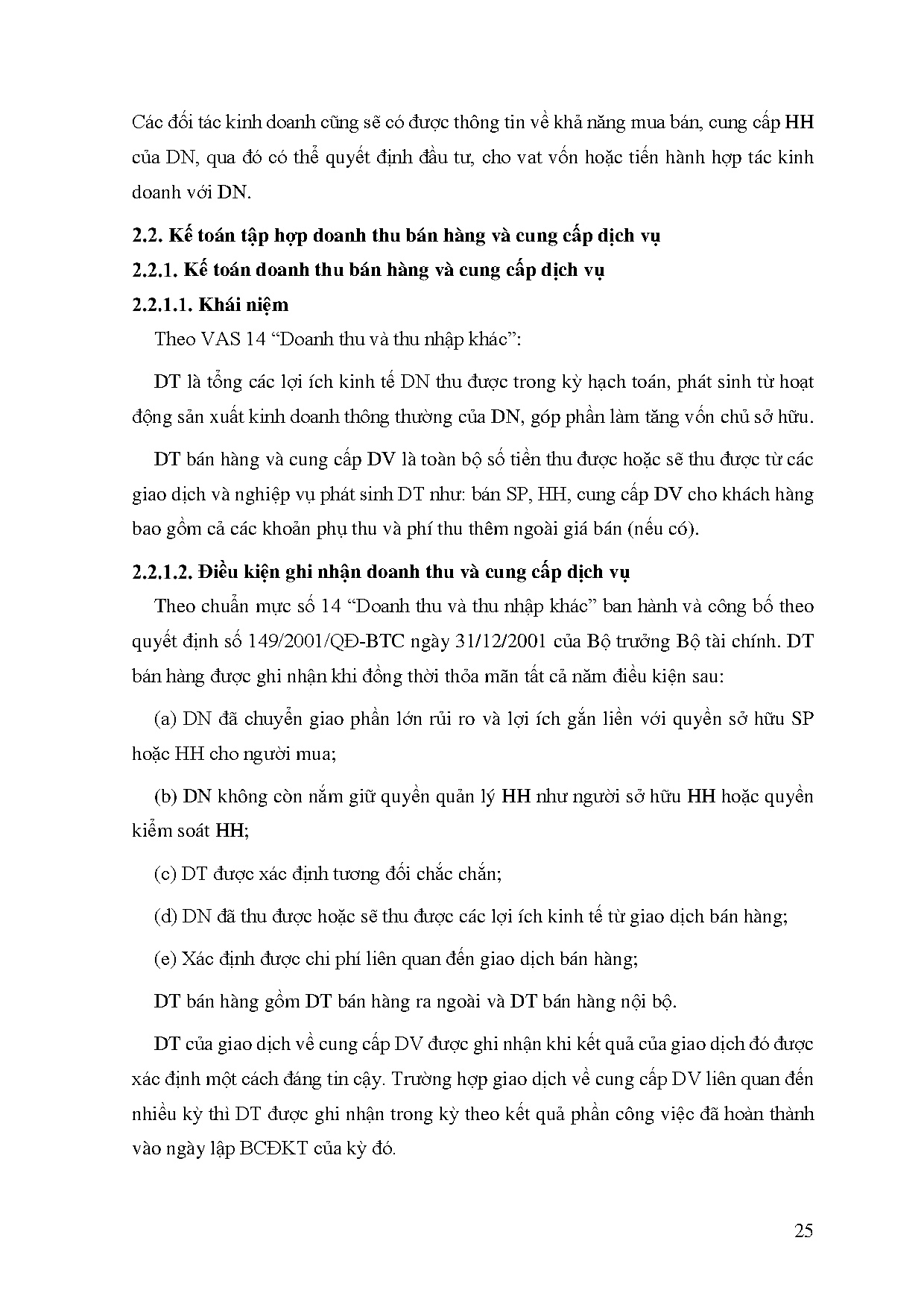 Đồ án tốt nghiệp - Hoàn thiện công tác bán hàng và xác định kết quả bán hàng tại MWG - Trang 34