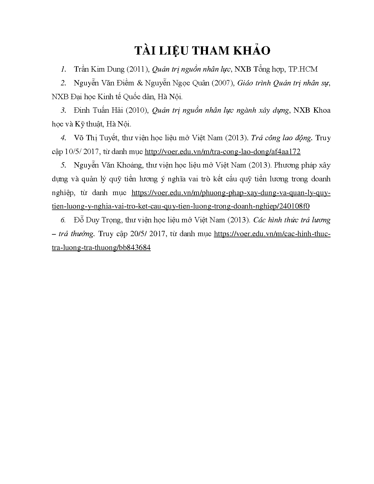 Ảnh một số trang tài liệu