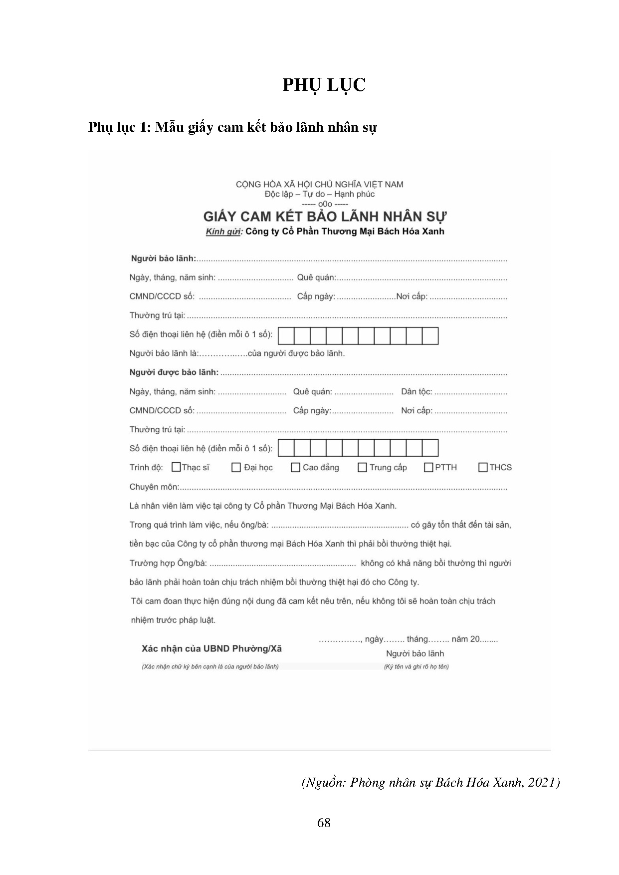 Ảnh một số trang tài liệu