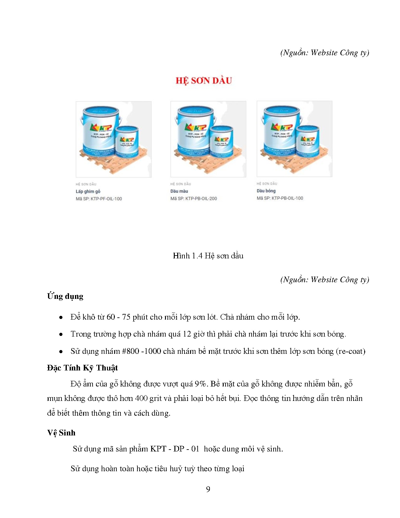 Đồ án tốt nghiệp - Nâng cao hiệu quả trong sản xuất sơn gỗ của Công ty TNHH SX-TM Khang Trường Phát - Trang 20