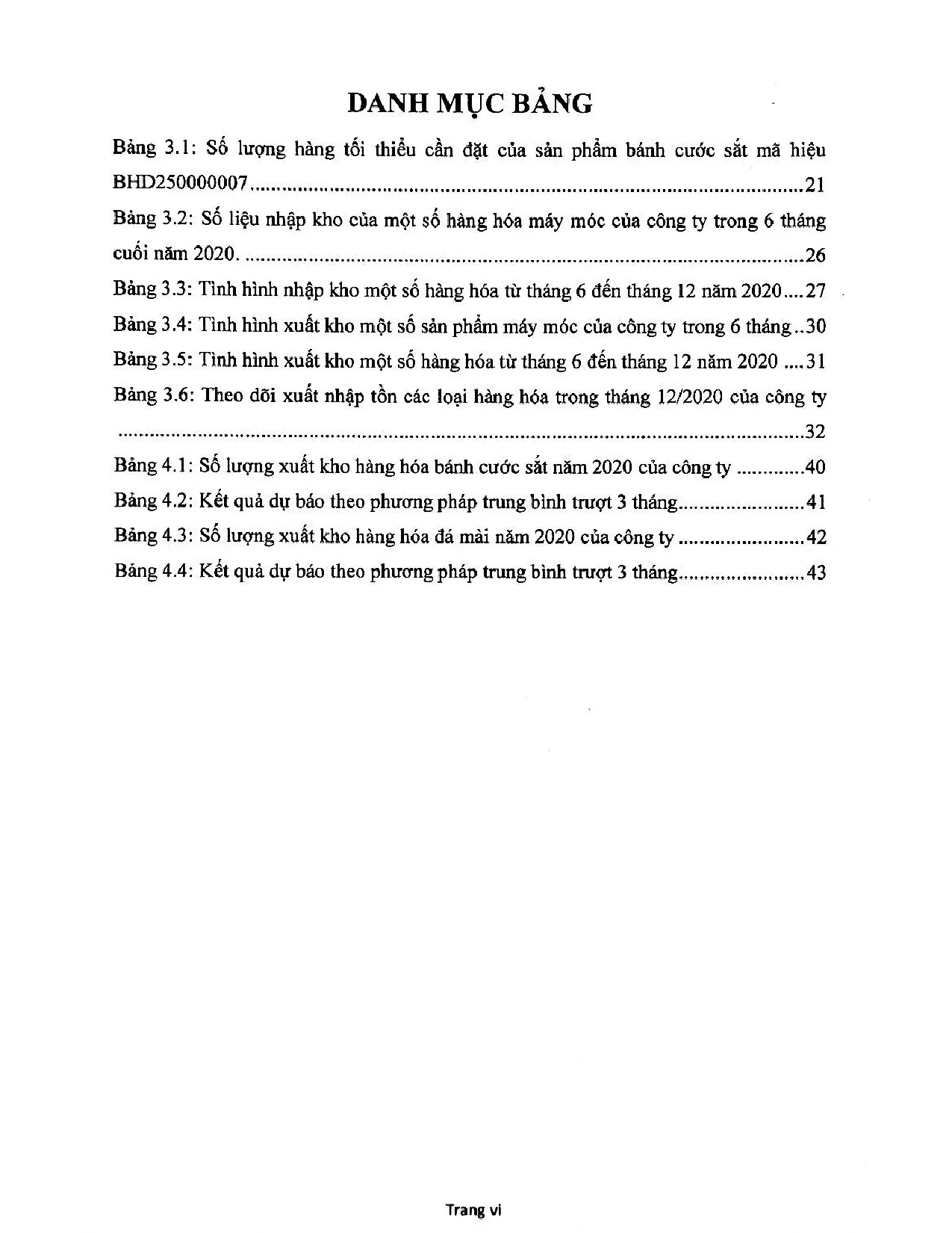 Đồ án tốt nghiệp - Hoàn thiện công tác quản trị kho hàng tại công ty TNHH Máy Móc Thiết Bị Bá Hằng - Trang 4