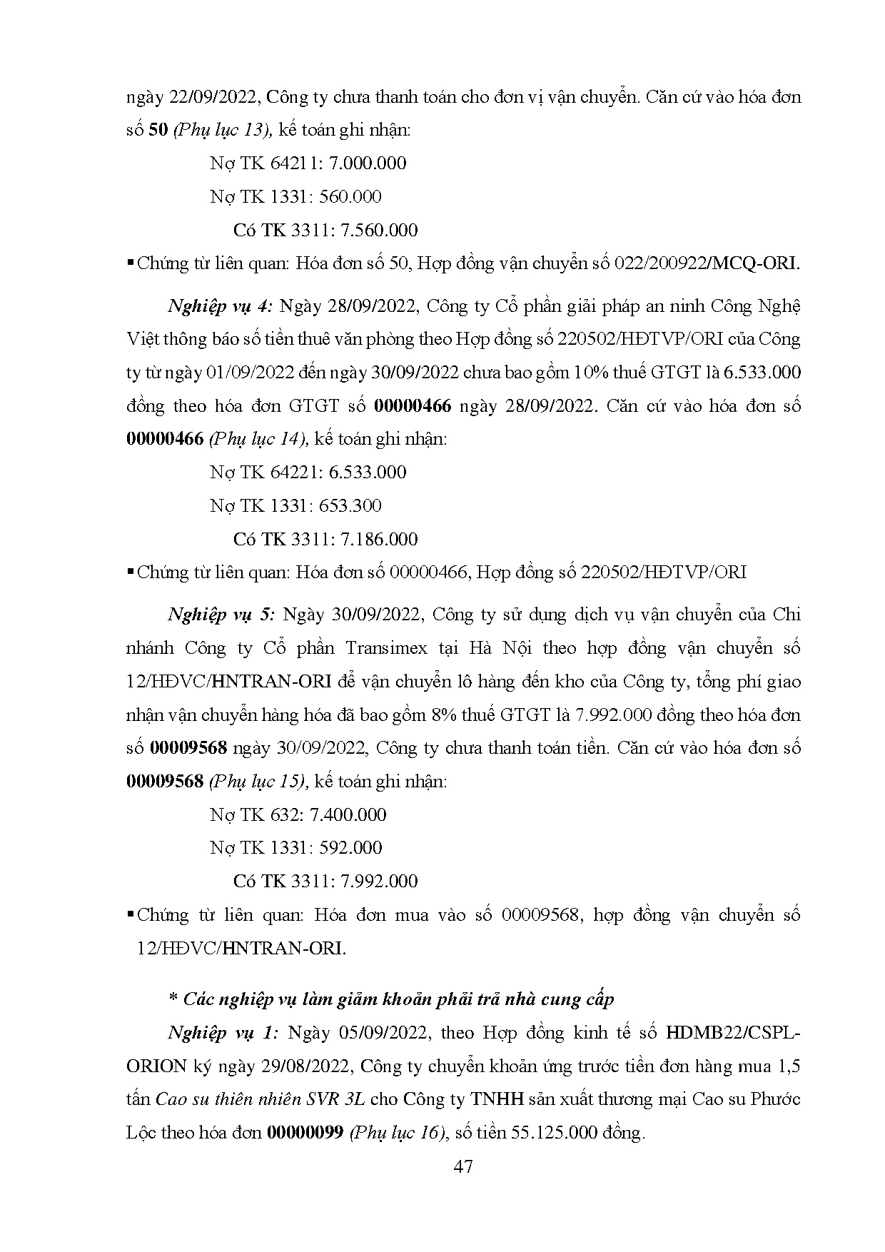 Ảnh một số trang tài liệu