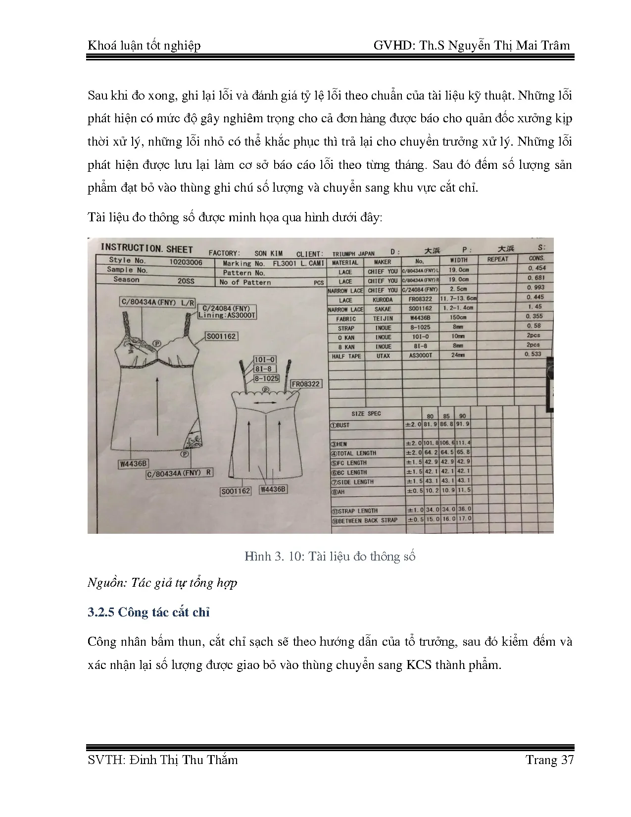 Đồ án tốt nghiệp - Phân tích thực trạng và đề xuất giải pháp nhằm hoàn thiện quy trình SXTCTCPSXKDSK - Trang 50