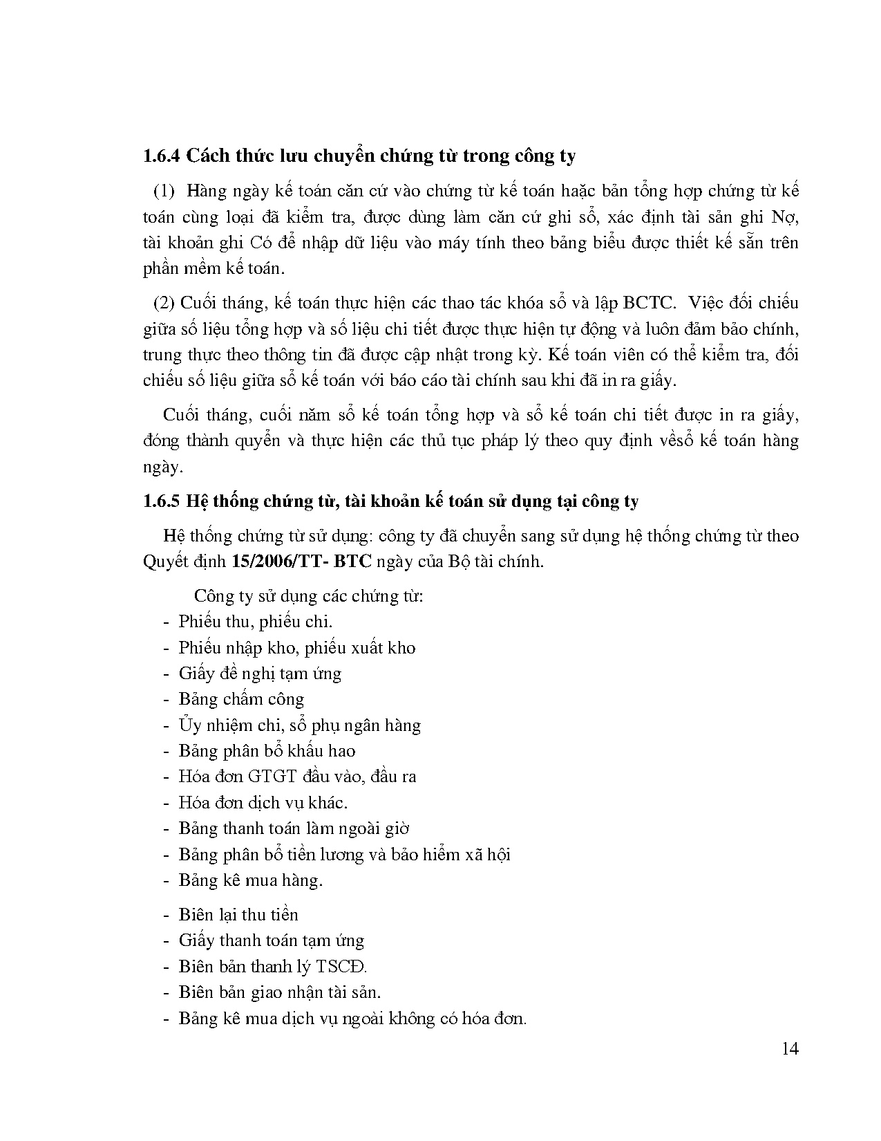 Ảnh một số trang tài liệu