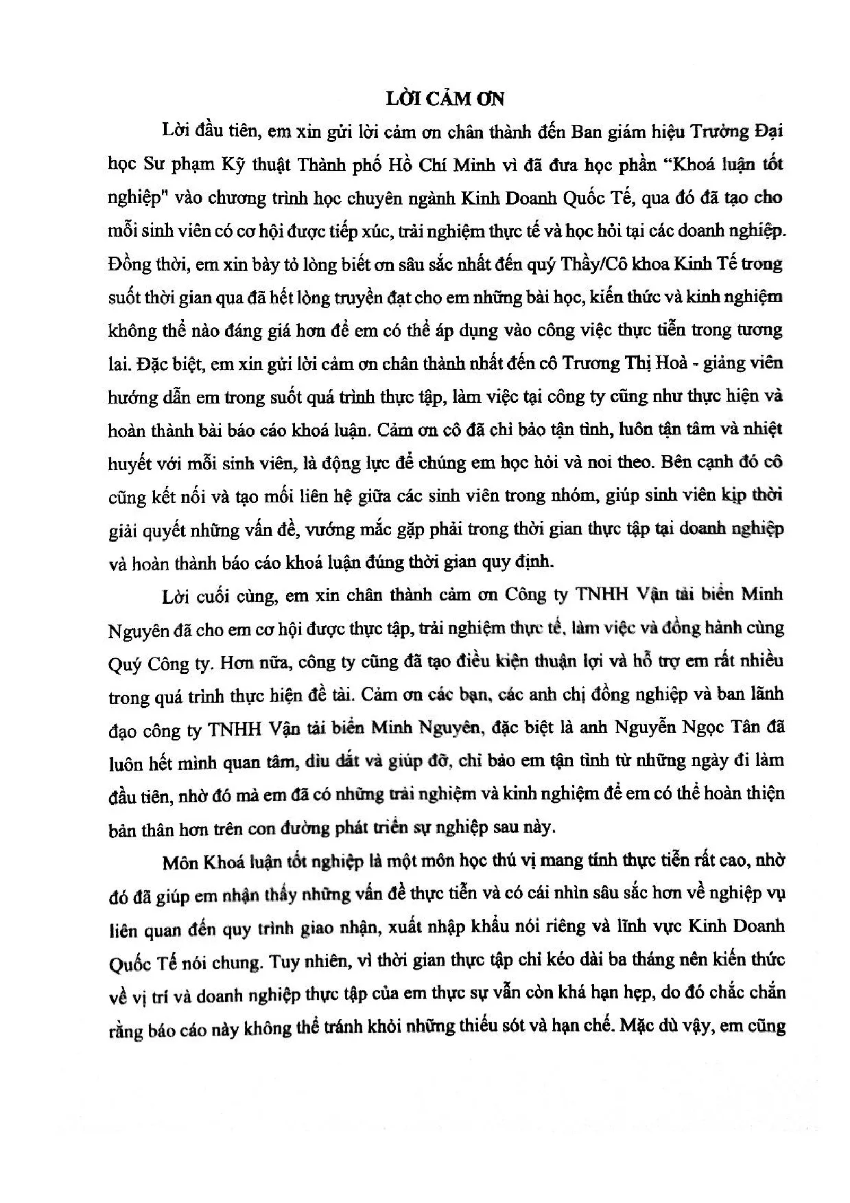 Đồ án tốt nghiệp - Hoàn thiện hoạt động giao nhận hàng hóa nhập khẩu nguyên container ( BĐBTCTTVTBMN - Trang 3
