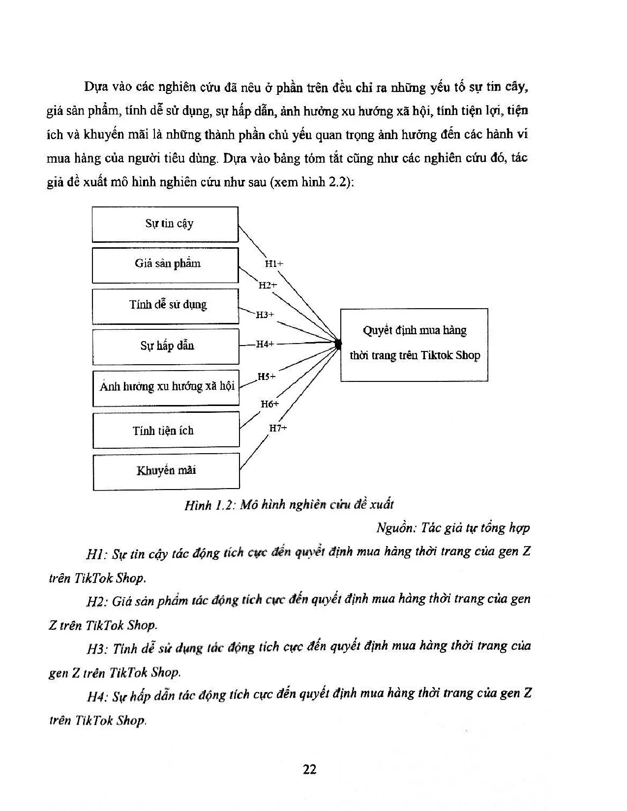 Đồ án tốt nghiệp - Nghiên cứu các yếu tố ảnh hưởng đến quyết định mua hàng thời TTTCG z TTSTTPHCM - Trang 32