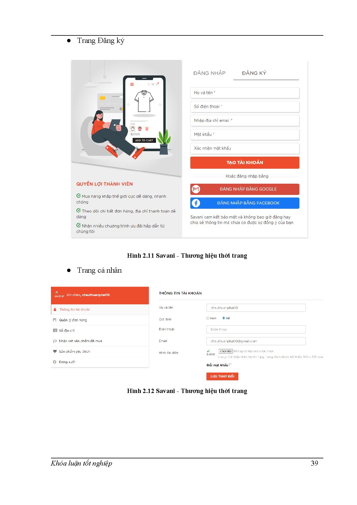 Ảnh một số trang tài liệu