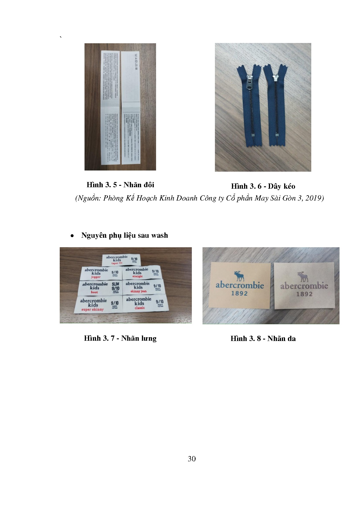 Đồ án tốt nghiệp - Hoàn thiện quy trình sản xuất quần Jeans tại Công ty cổ phần may Sài Gòn 3 - Trang 40