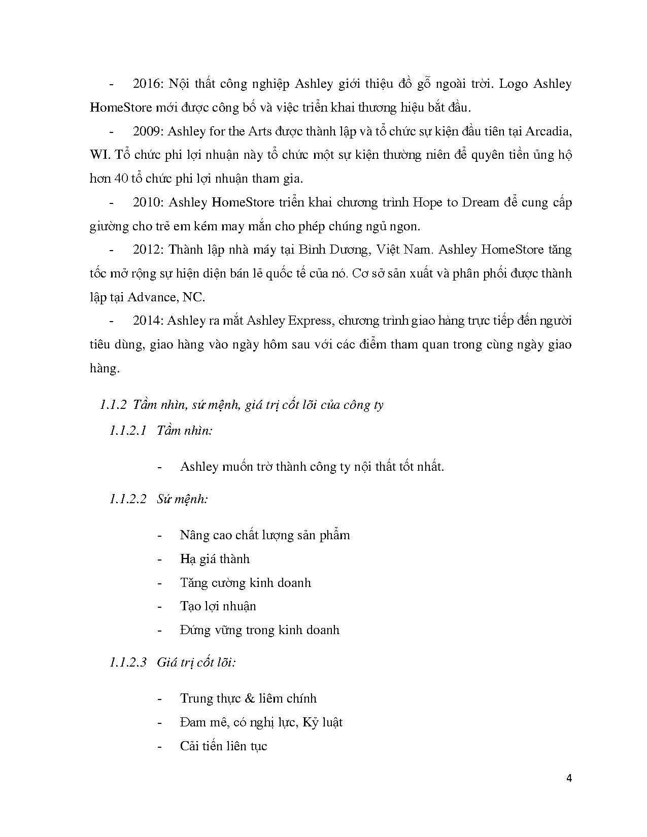 Đồ án tốt nghiệp - Hoàn thiện quy trình làm mẫu đi hội chợ của công ty Ashley Furniture - Trang 18