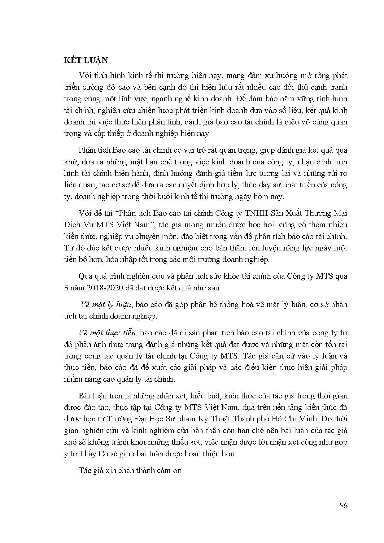 Đồ án tốt nghiệp - Phân tích báo cáo tài chính Công ty sản xuất thương mại DVMVNGĐ 2 - 2 ĐÁTNKCLCNKT - Trang 72
