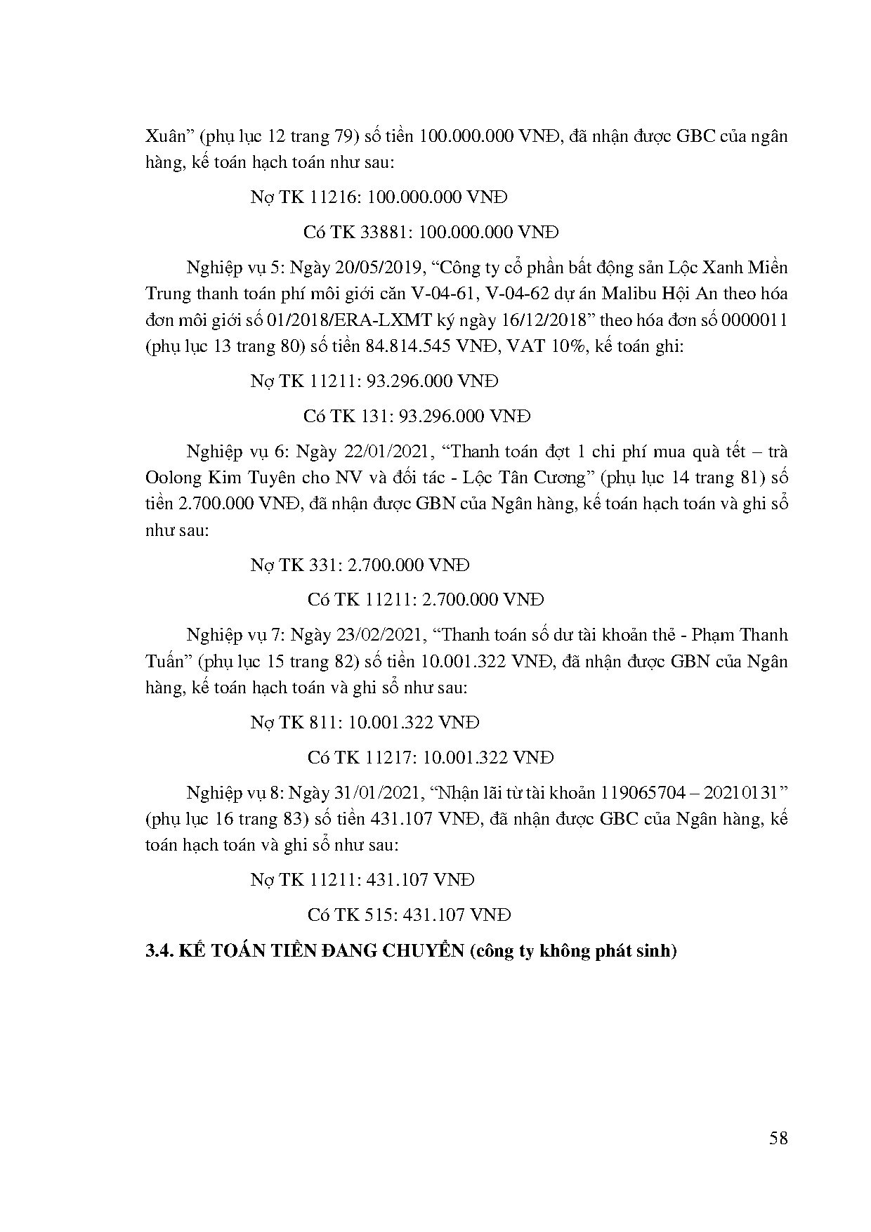 Ảnh một số trang tài liệu