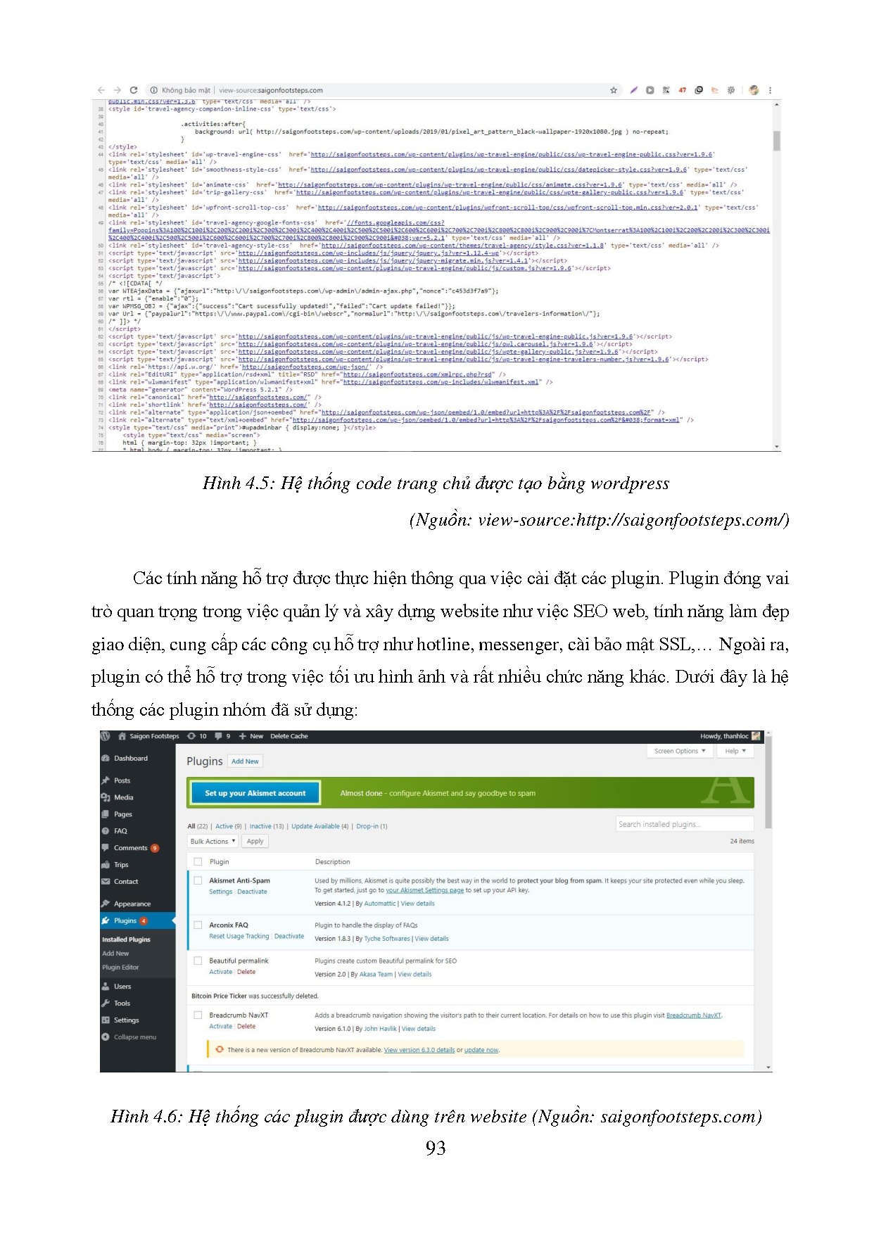 Ảnh một số trang tài liệu