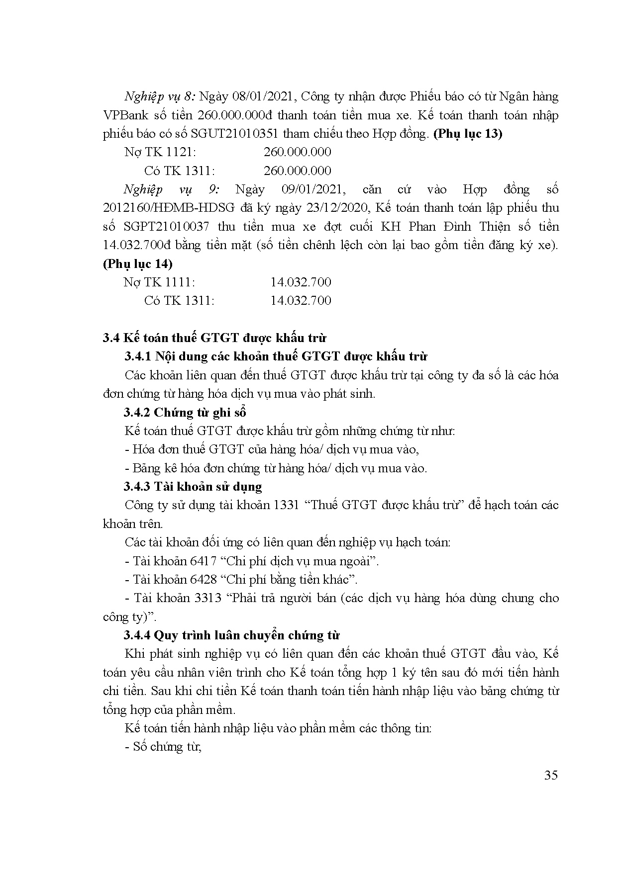 Ảnh một số trang tài liệu