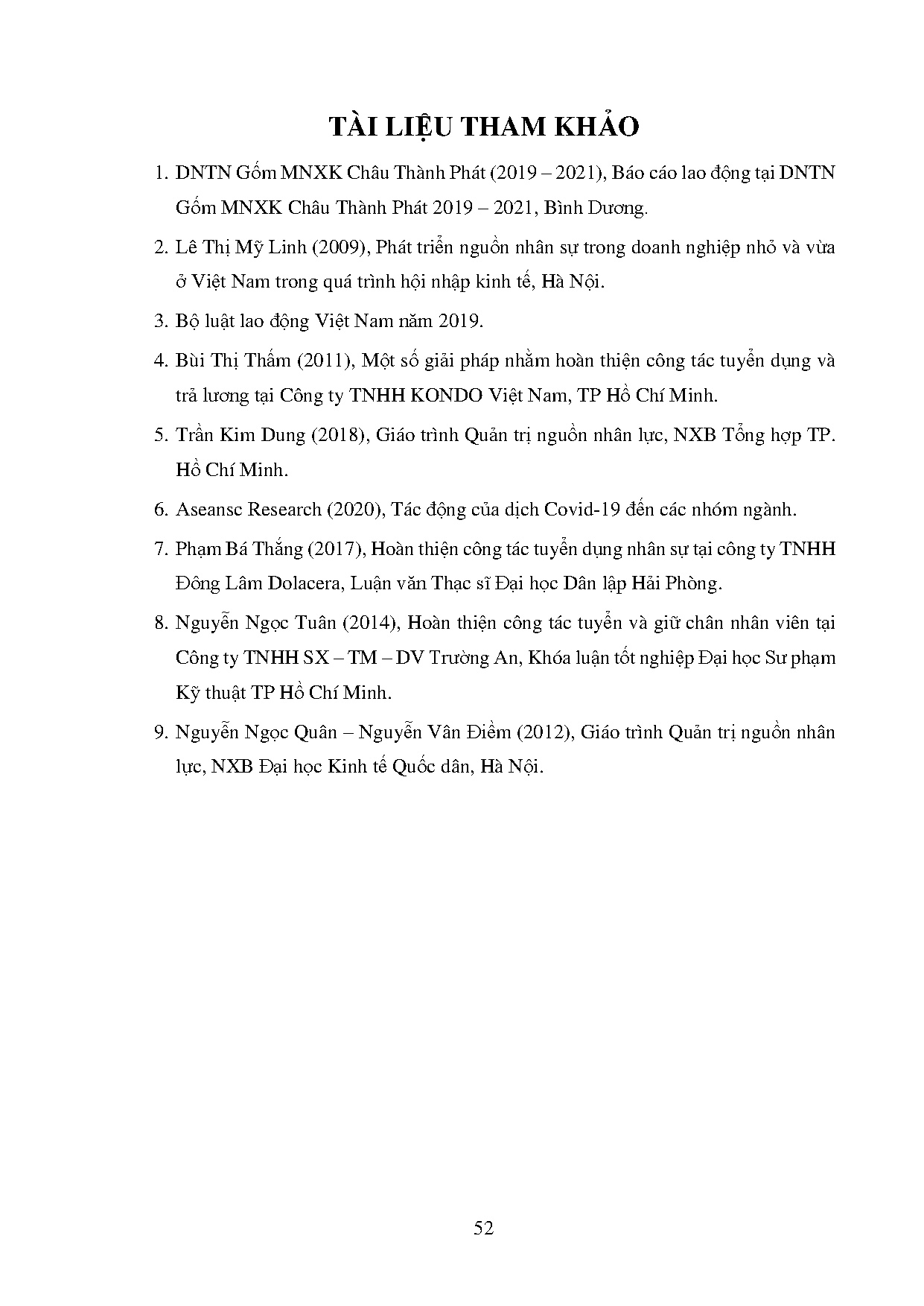 Ảnh một số trang tài liệu