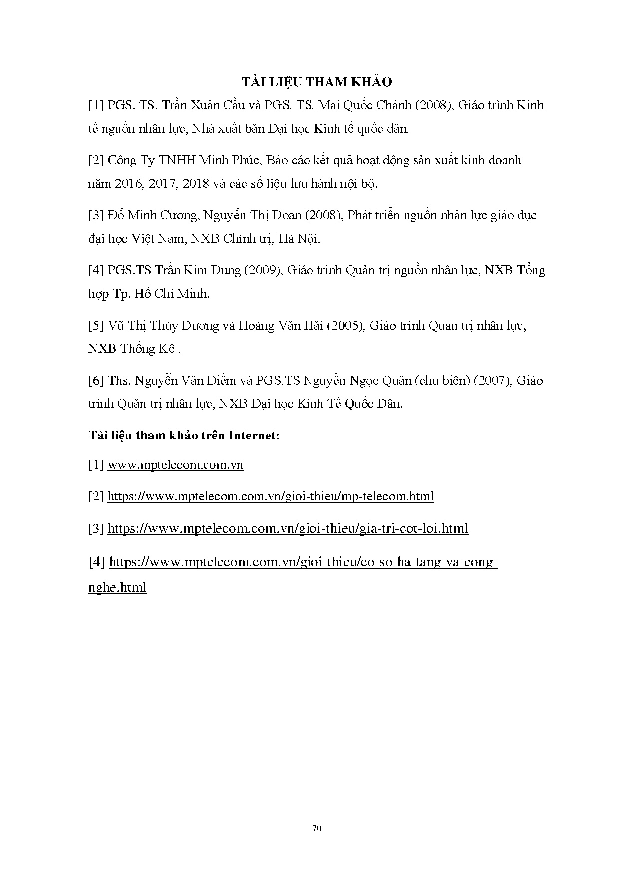 Ảnh một số trang tài liệu