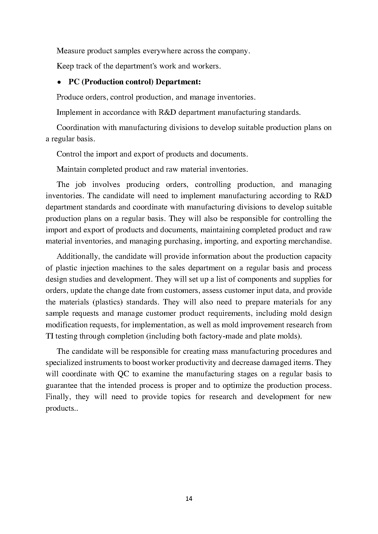 Đồ án tốt nghiệp - Improve the recruitment at SaiGon industrial corporation - Trang 25