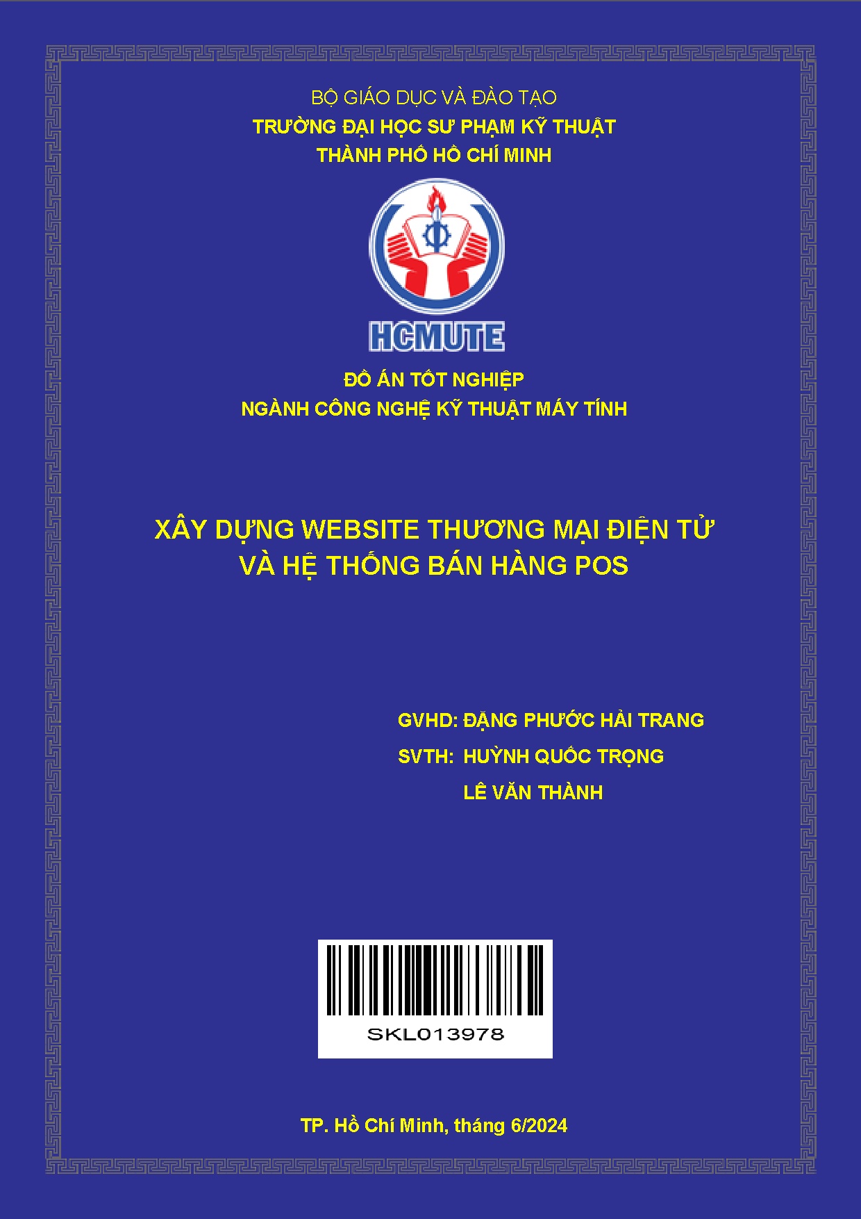 Đồ án tốt nghiệp - Xây dựng website thương mại điện tử và hệ thống bán hàng POS