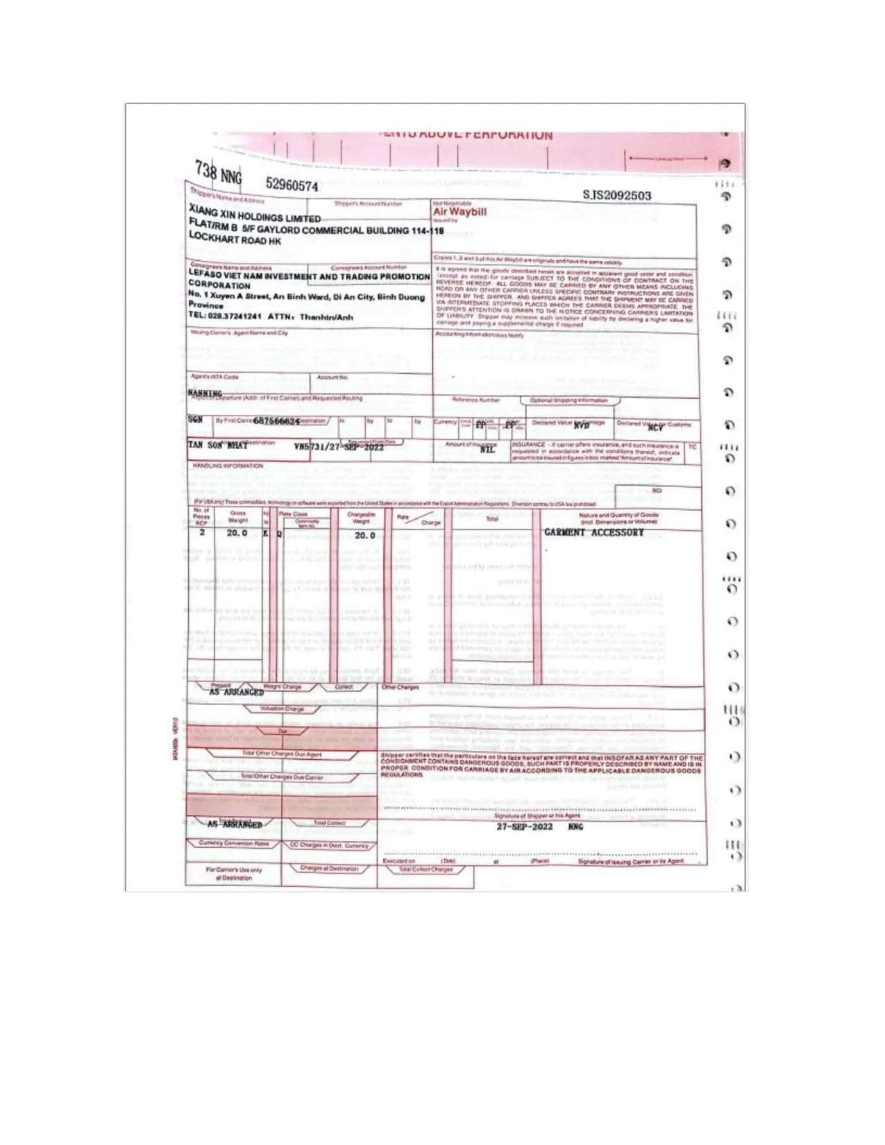 Đồ án tốt nghiệp - Hoàn thiện hoạt động thu mua hàng vật tư mẫu cho chuỗi Reebok (RBK) tại công TCTB - Trang 88