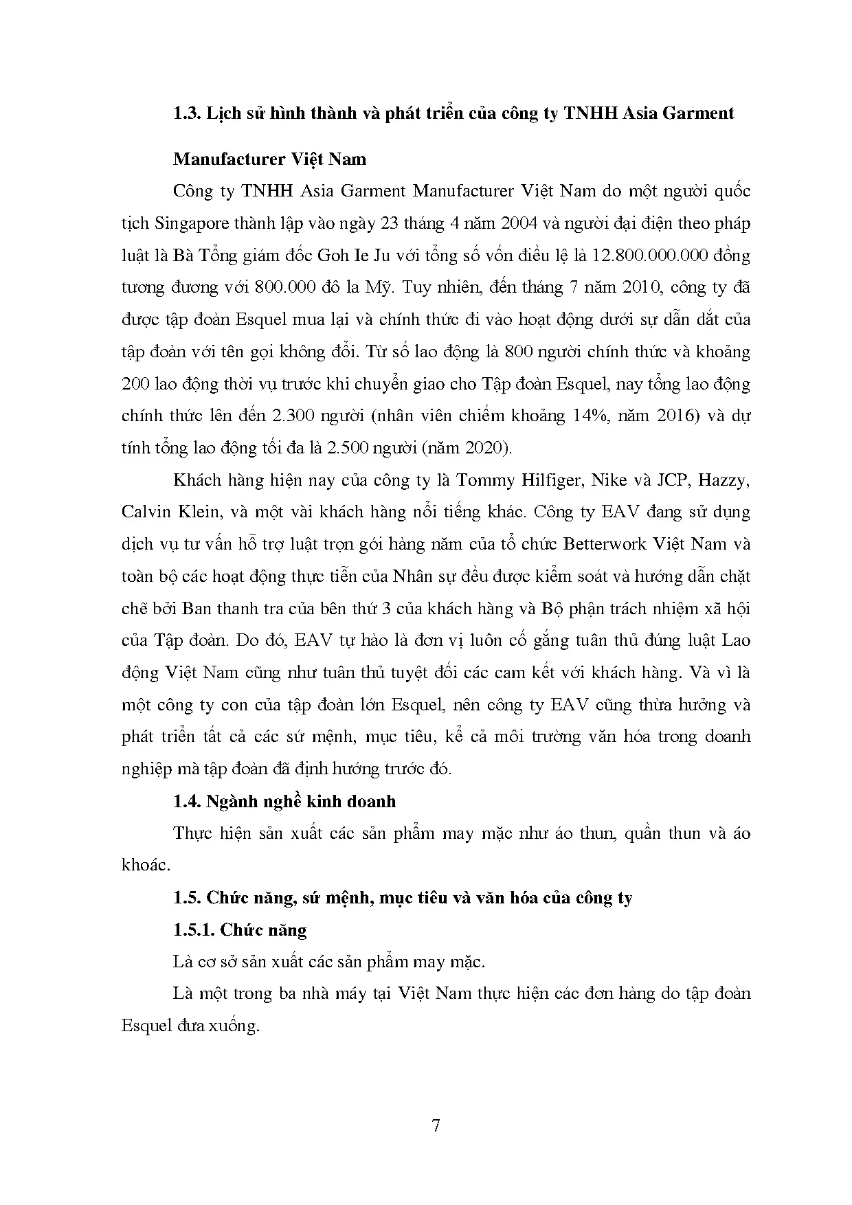 Đồ án tốt nghiệp - Thực trạng áp dụng Lean manufacturing tại chuyền may 22 của Công ty TNHH AGMVN - Trang 21