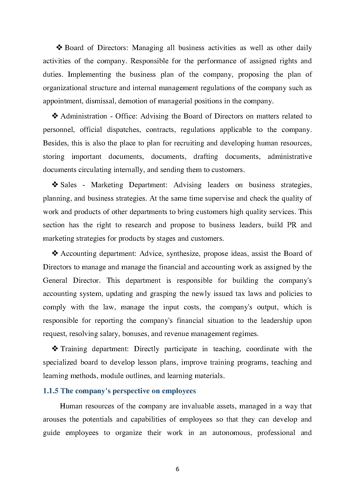 Đồ án tốt nghiệp - Improving the personnel remuneration policy at Hoang Gia education and TJSC ( C . - Trang 15